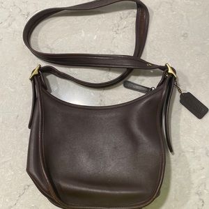 Coach vintage brown legacy Janice crossbody